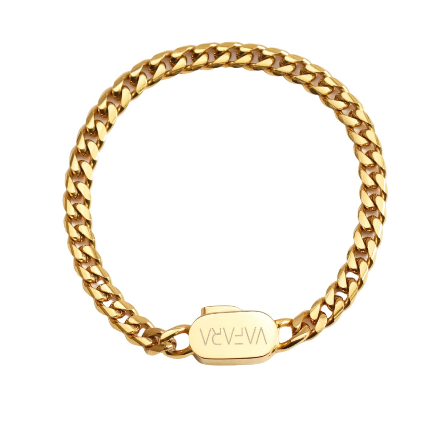 Cuban Link Bracelet Gold (8mm)