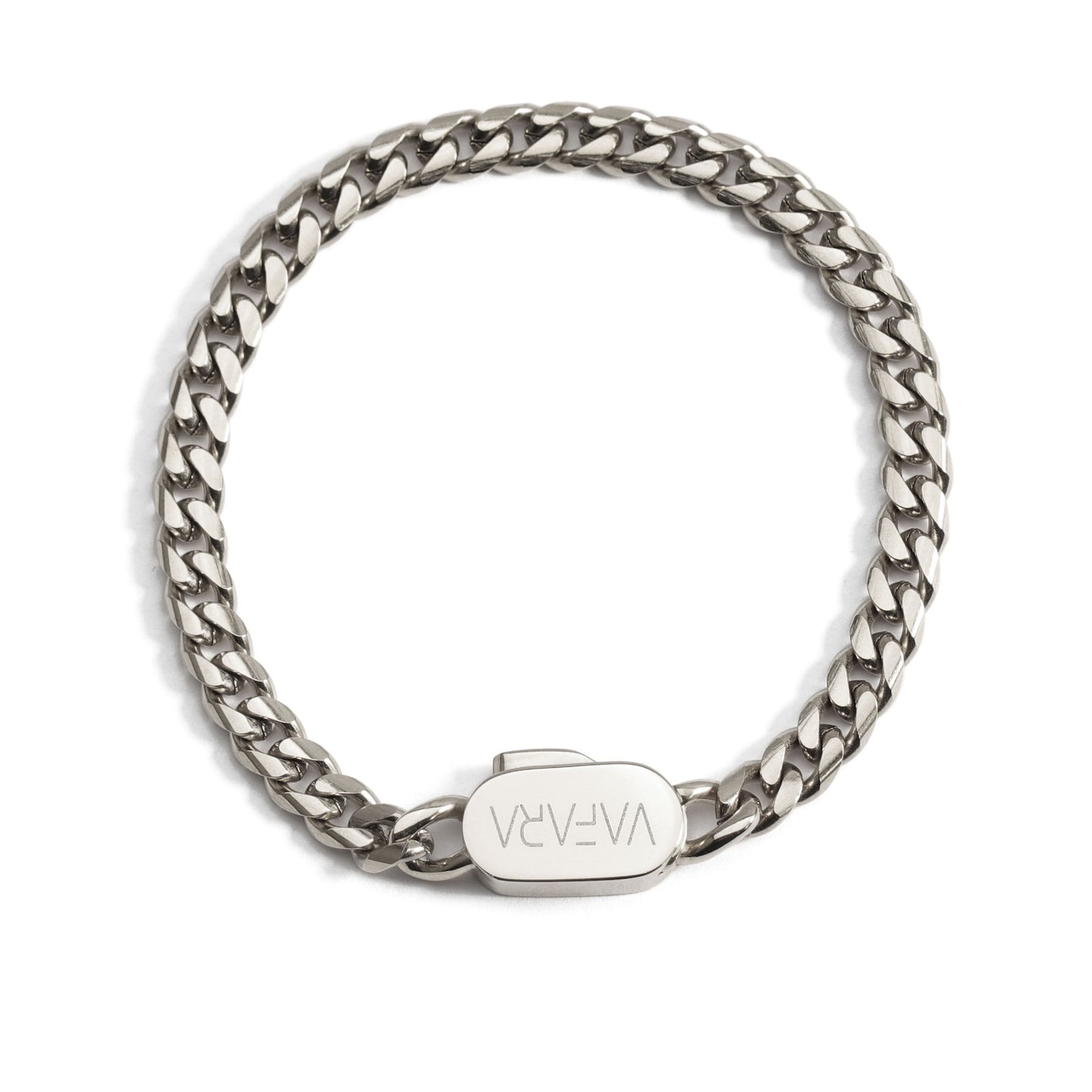 Cuban Link Bracelet Silver (8mm)