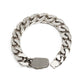 Iced Cuban Link Bracelet Silver (8mm)