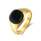 Shadow Stone Enigma Ring - Gold