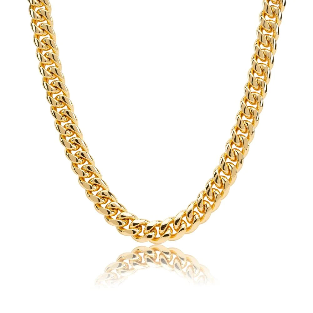 Cuban Link Chain Gold (12mm)