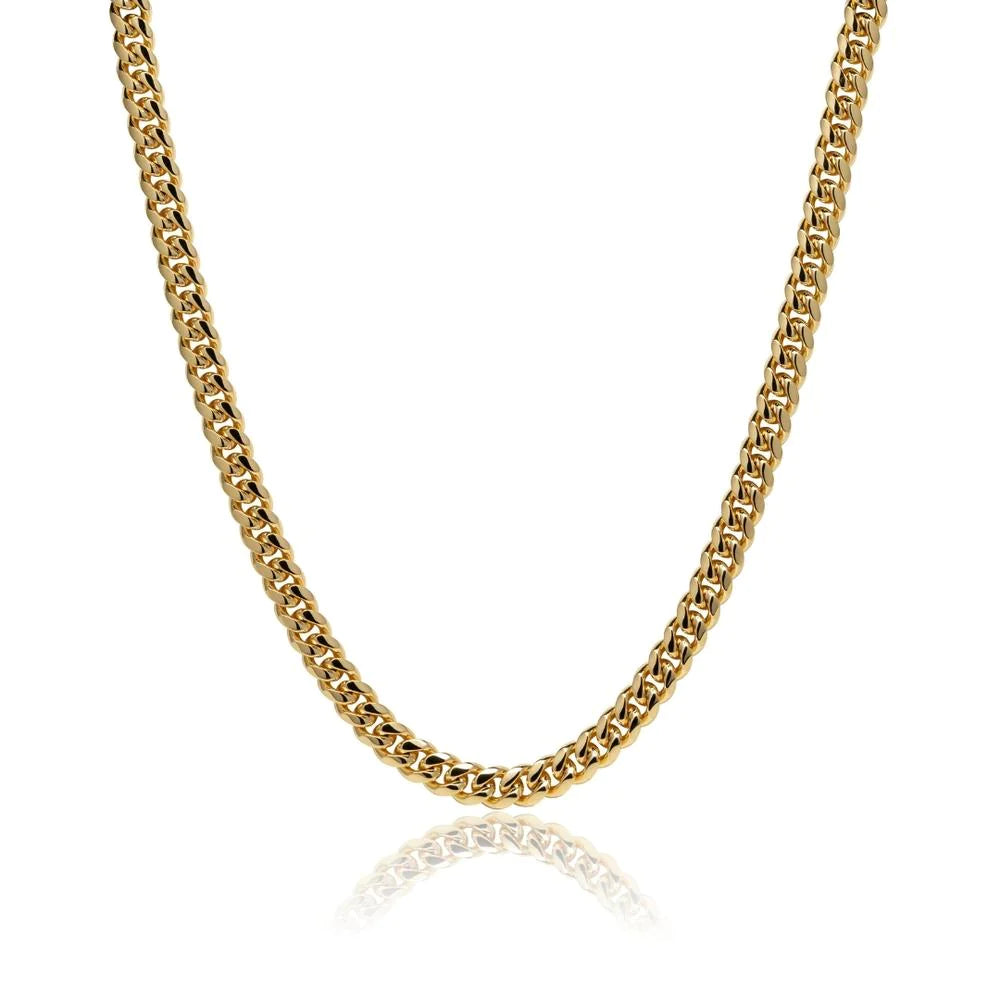 Cuban Link Chain Gold (8mm)