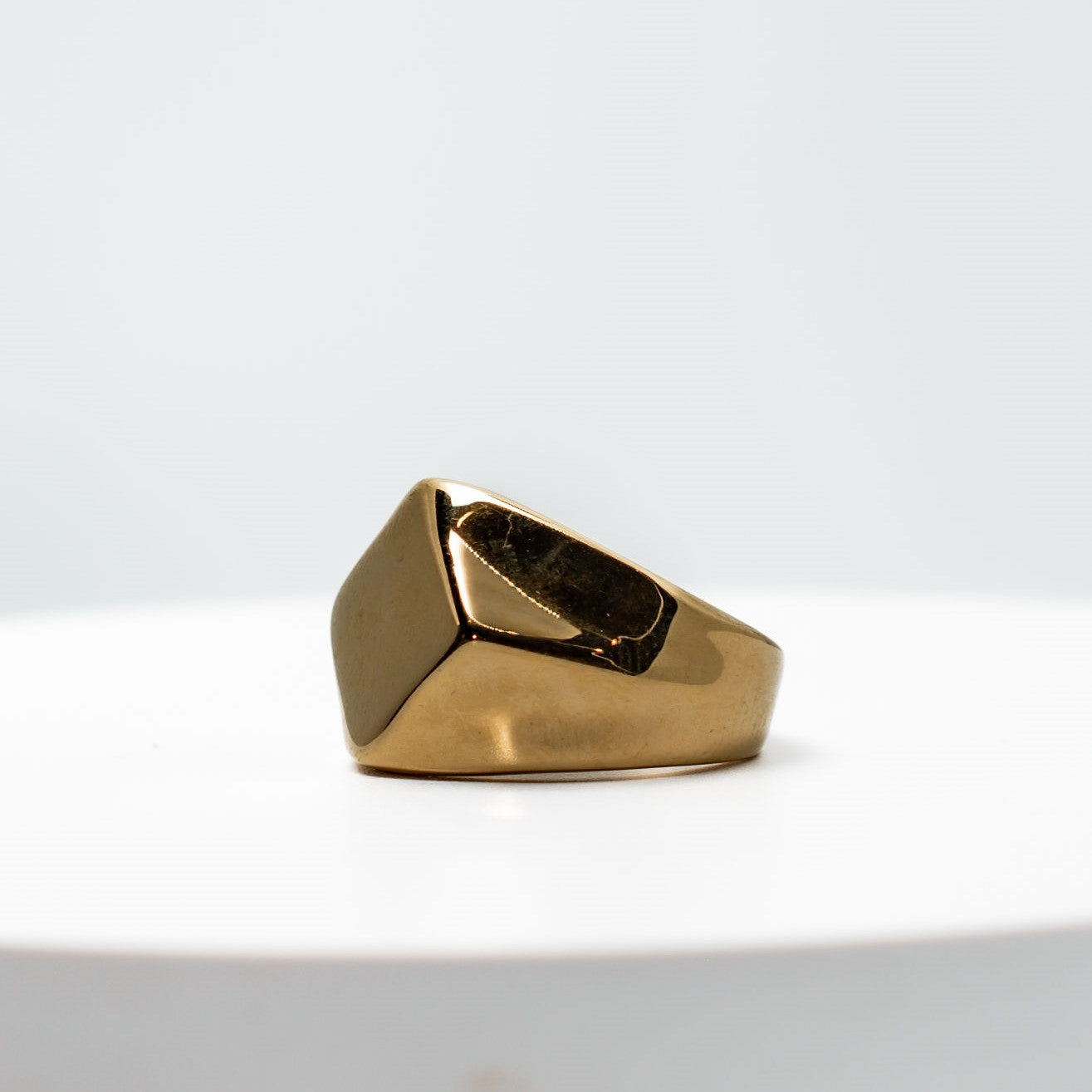 Gold Rhombus Ring 