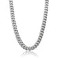 Iced Cuban Link Chain Silver (12mm) 