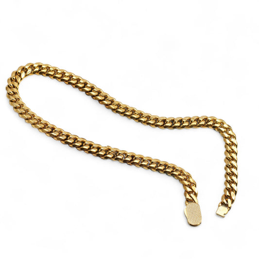 Cuban Link Chain Gold (8mm)