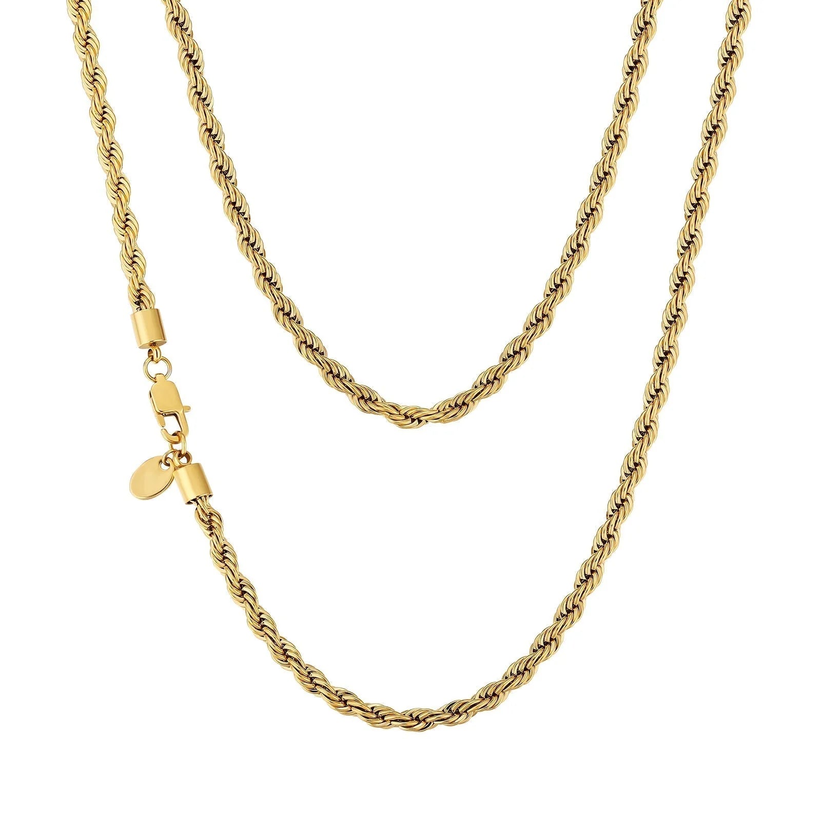 Rope Chain Gold (3mm)