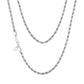 Rope Chain Silver (3mm)